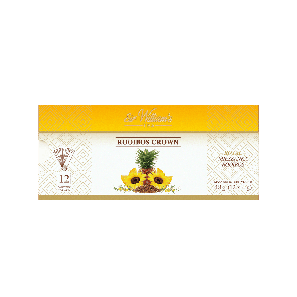 Mieszanka Rooibos Sir William's Rooibos Crown 12 Saszetek