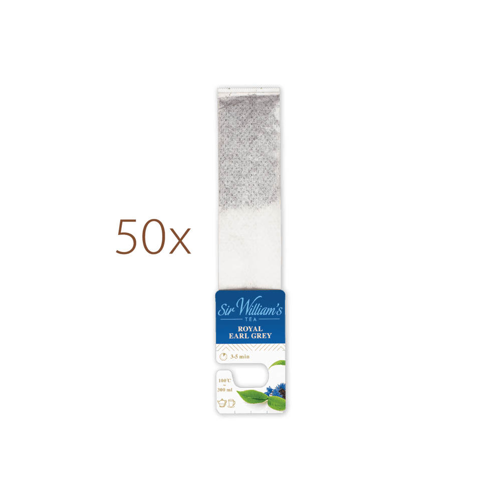 Czarna Herbata Sir William's Royal Earl Grey 50 Saszetek 