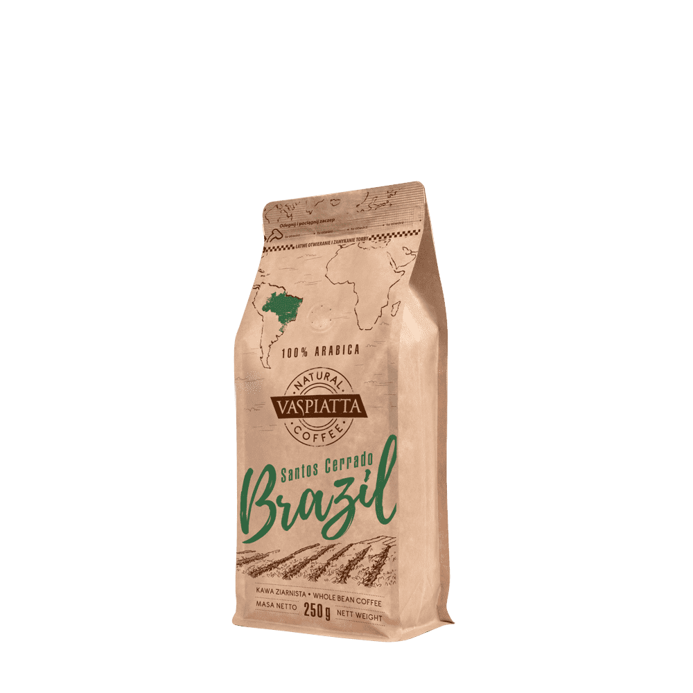 Kawa Ziarnista Vaspiatta Natural Brazil 250g