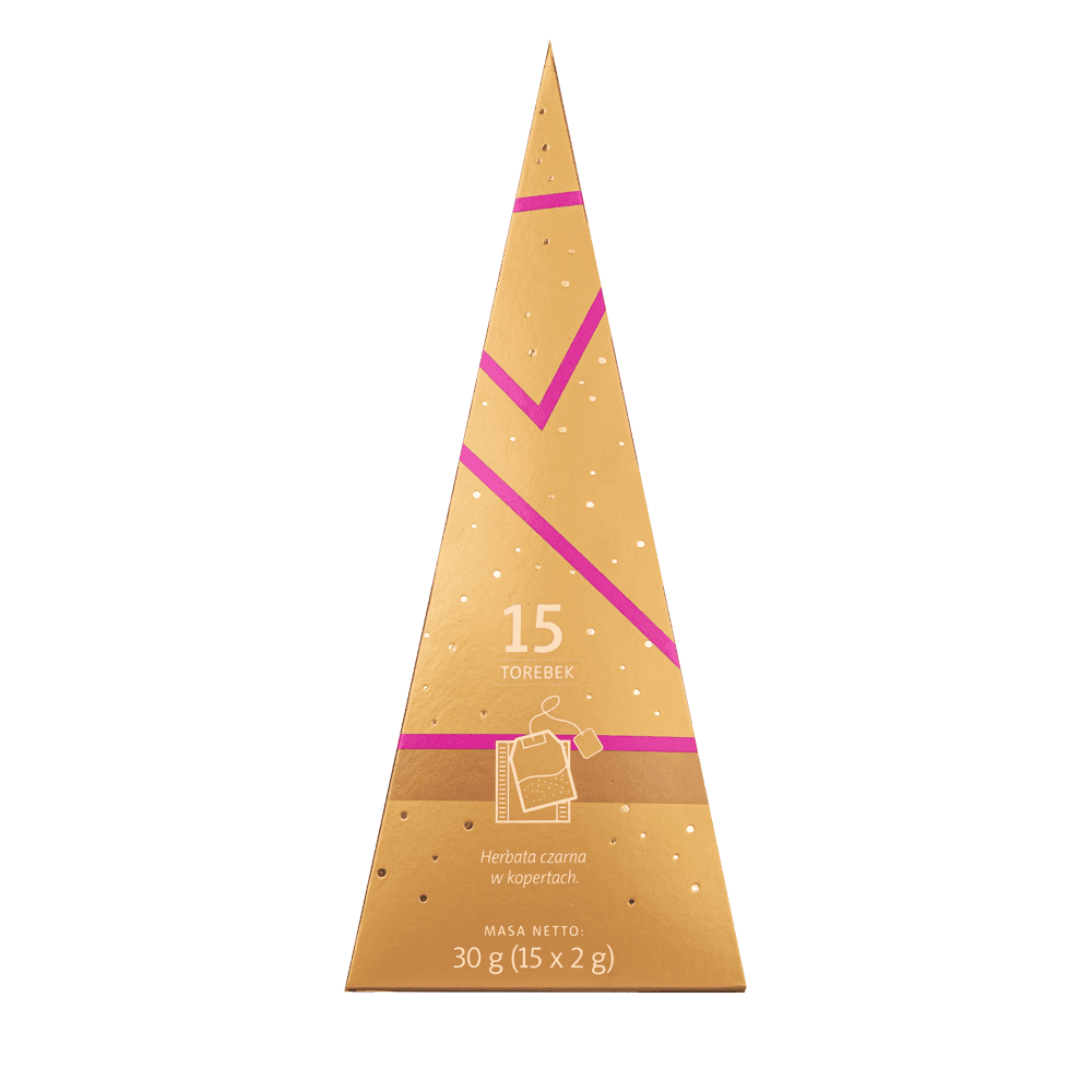 Herbata Czarna Sir William’s Tea Ceylon Gold 15 Saszetek Piramida