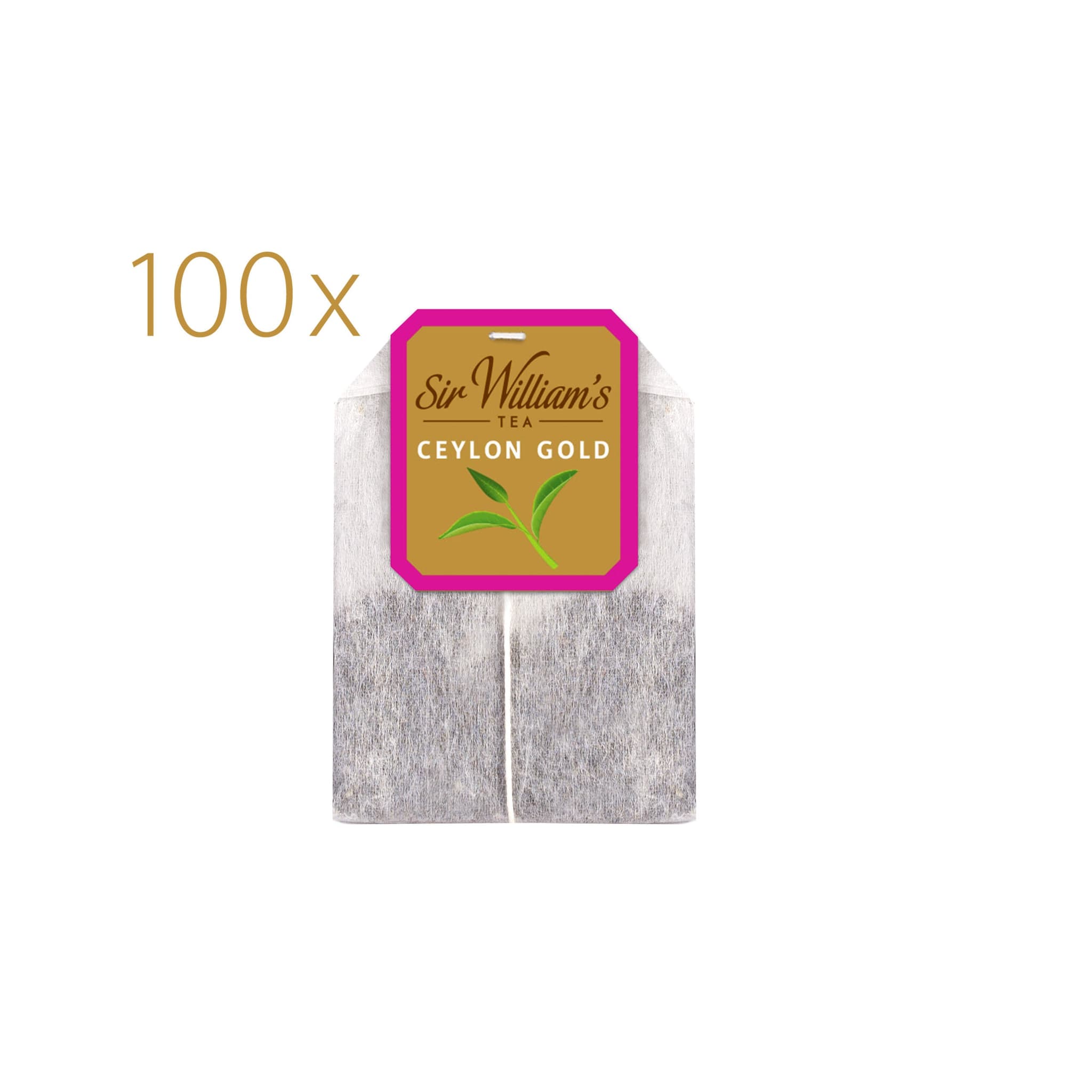 Herbata Czarna Sir William's Tea Ceylon Gold 100 saszetek