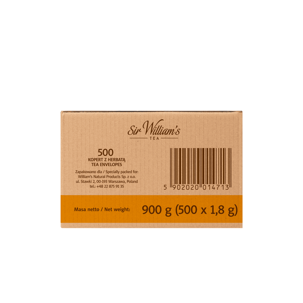 Czarna Herbata Sir William’s Tea Ceylon 500 Saszetek 
