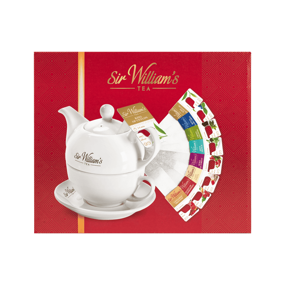 Zestaw Porcelanowy Sir William's Royal DUO & 8 Herbat