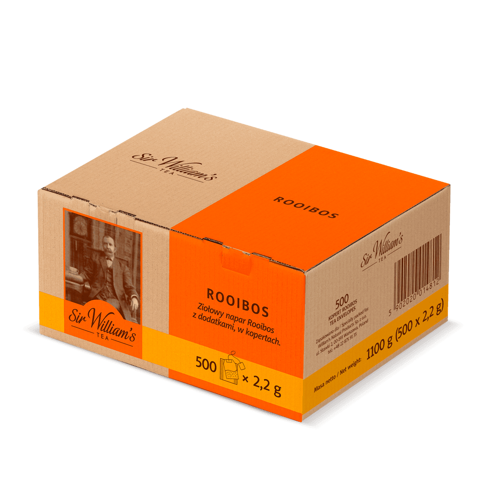Herbata Sir William’s Tea Rooibos 500 Saszetek