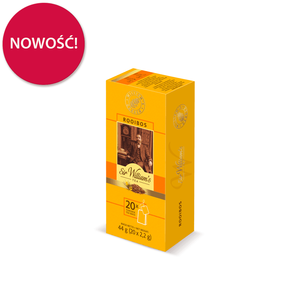 Herbatka Sir William's Tea Rooibos 20 Saszetek