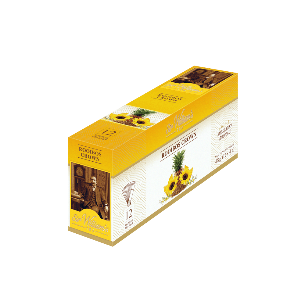 Mieszanka Rooibos Sir William's Rooibos Crown 12 Saszetek