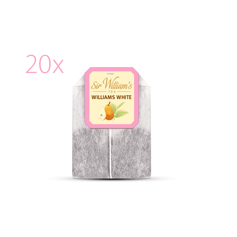 Biała Herbata Sir William's Tea Williams White 20 Saszetek