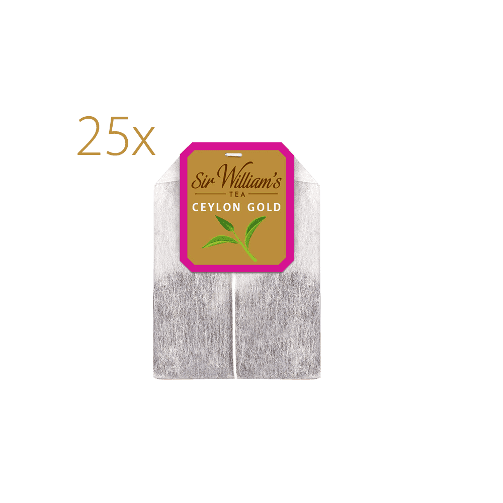 Czarna Herbata Sir William's Tea Ceylon Gold 25 Saszetek