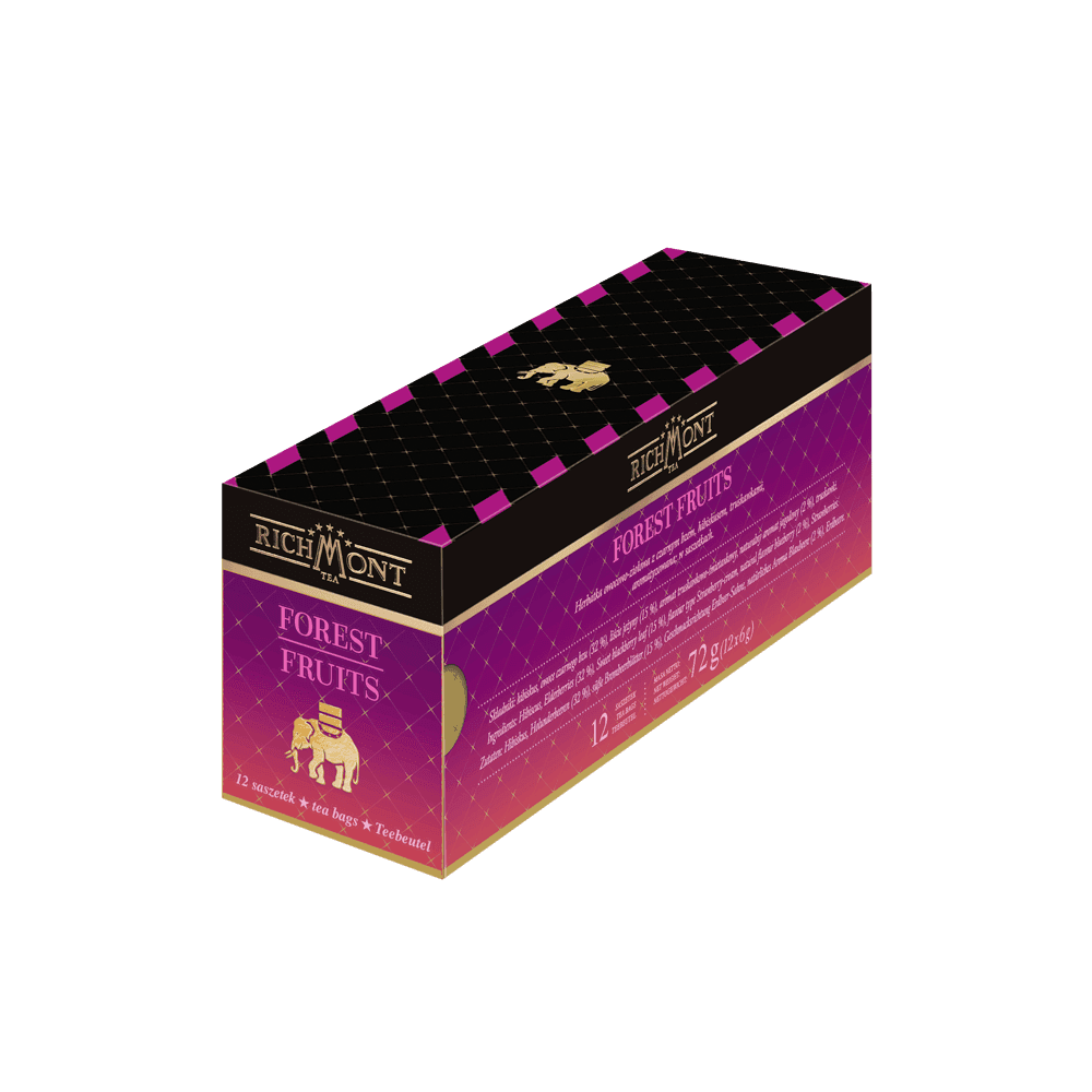 Owocowo-Ziołowa Herbatka Richmont Forest Fruits 12 Saszetek