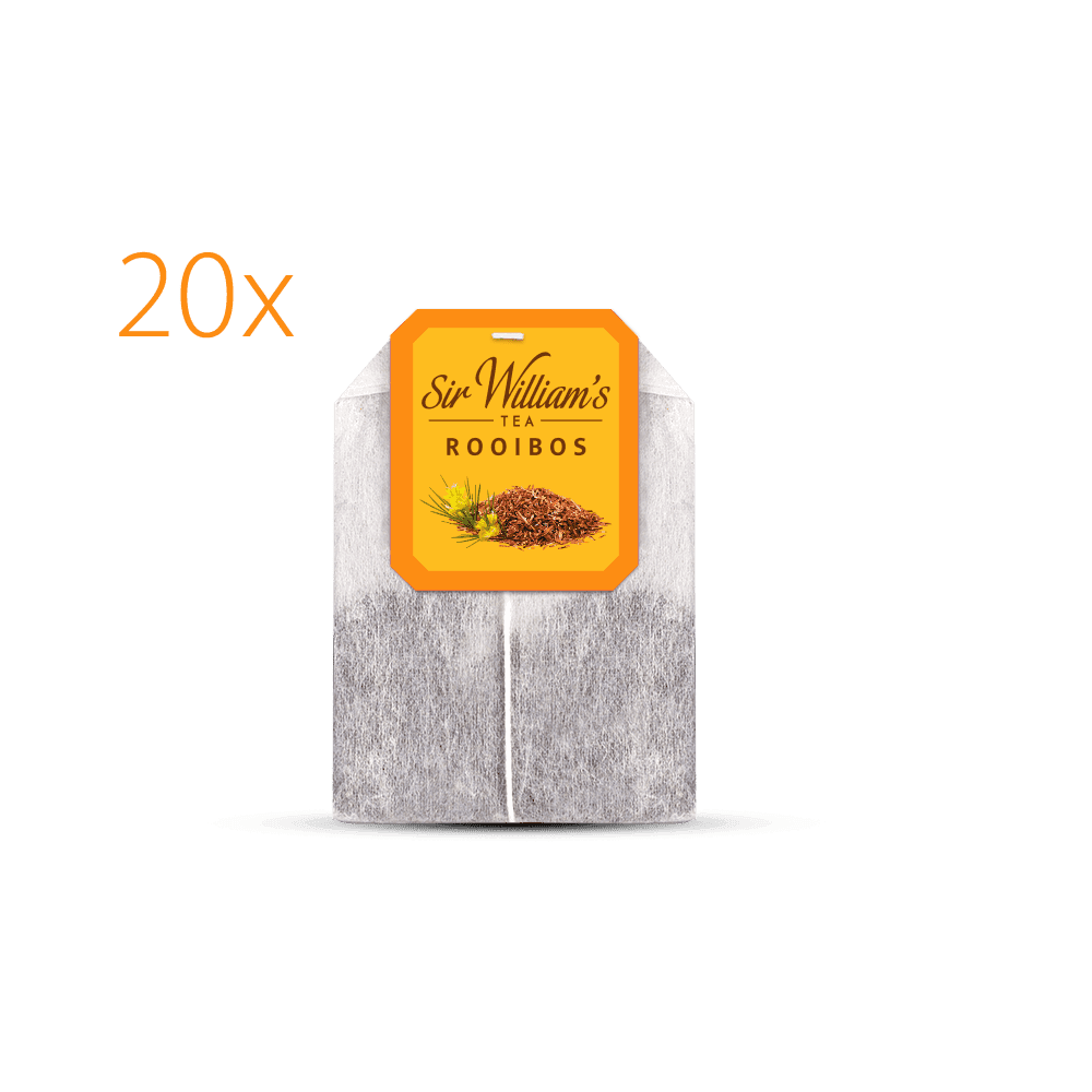 Pakiet 6x Herbatka Sir William's Tea Rooibos 20 Saszetek