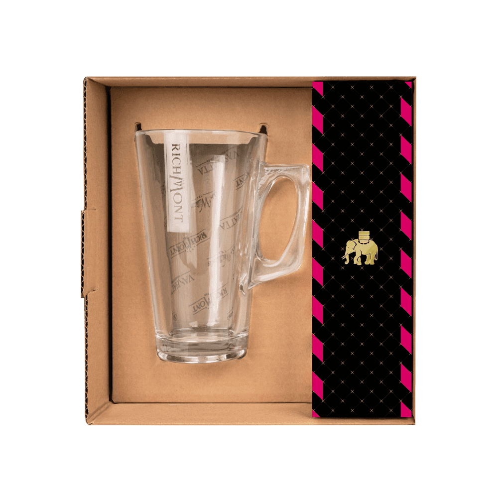 Zestaw Richmont Raspberry Pear 12 Saszetek + Szklanka Richmont Hot