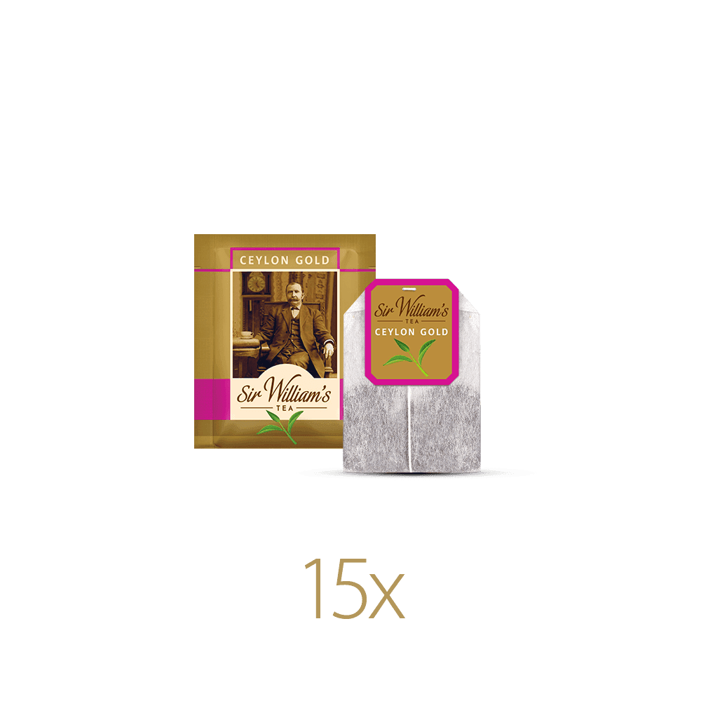 Czarna Herbata Sir William’s Tea Ceylon Gold 15 Saszetek