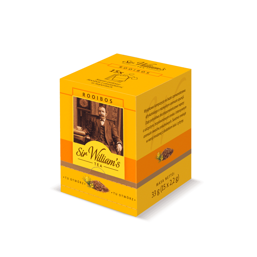 Herbata Sir William’s Tea Rooibos 15 Saszetek