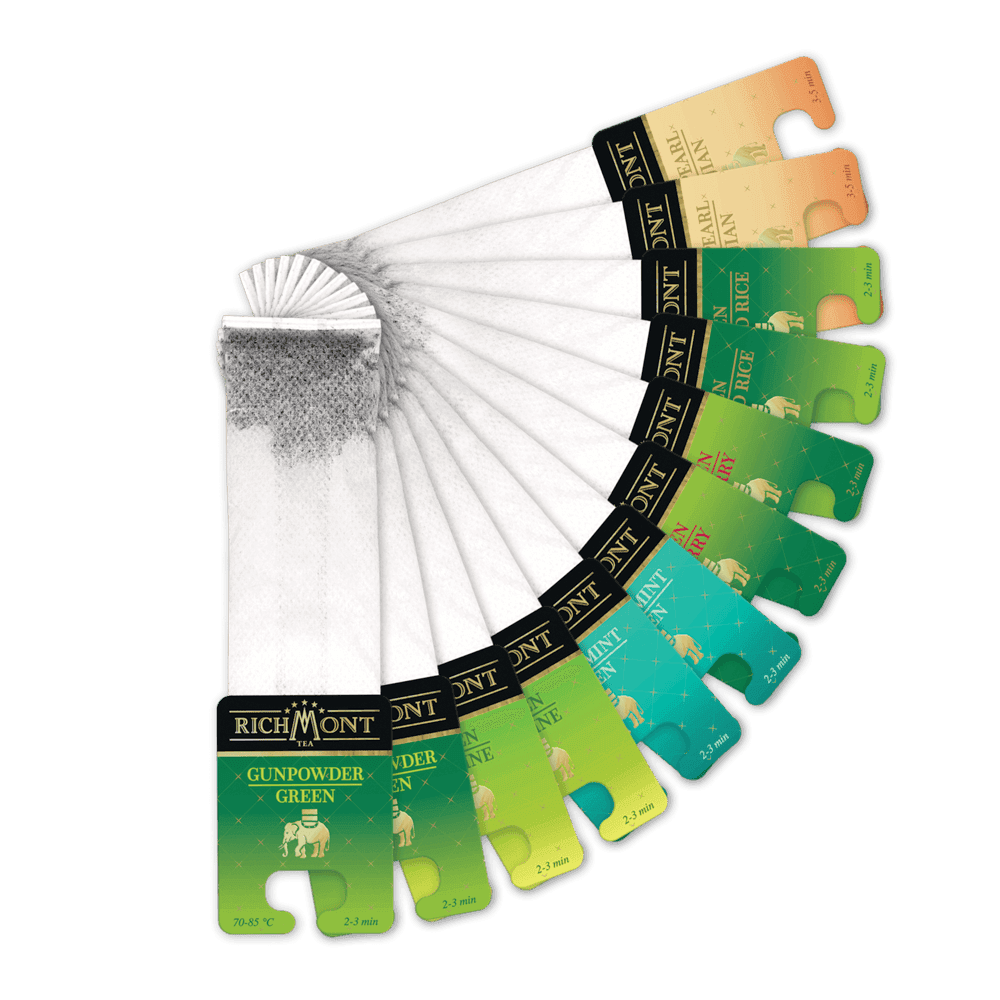 Mix Zielonych i Białych Herbat Richmont 12 Saszetek