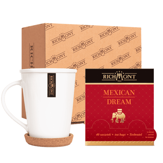 Herbatka Richmont Mexican Dream 40 Saszetek z Zestawem do Celebracji Herbaty Richmont