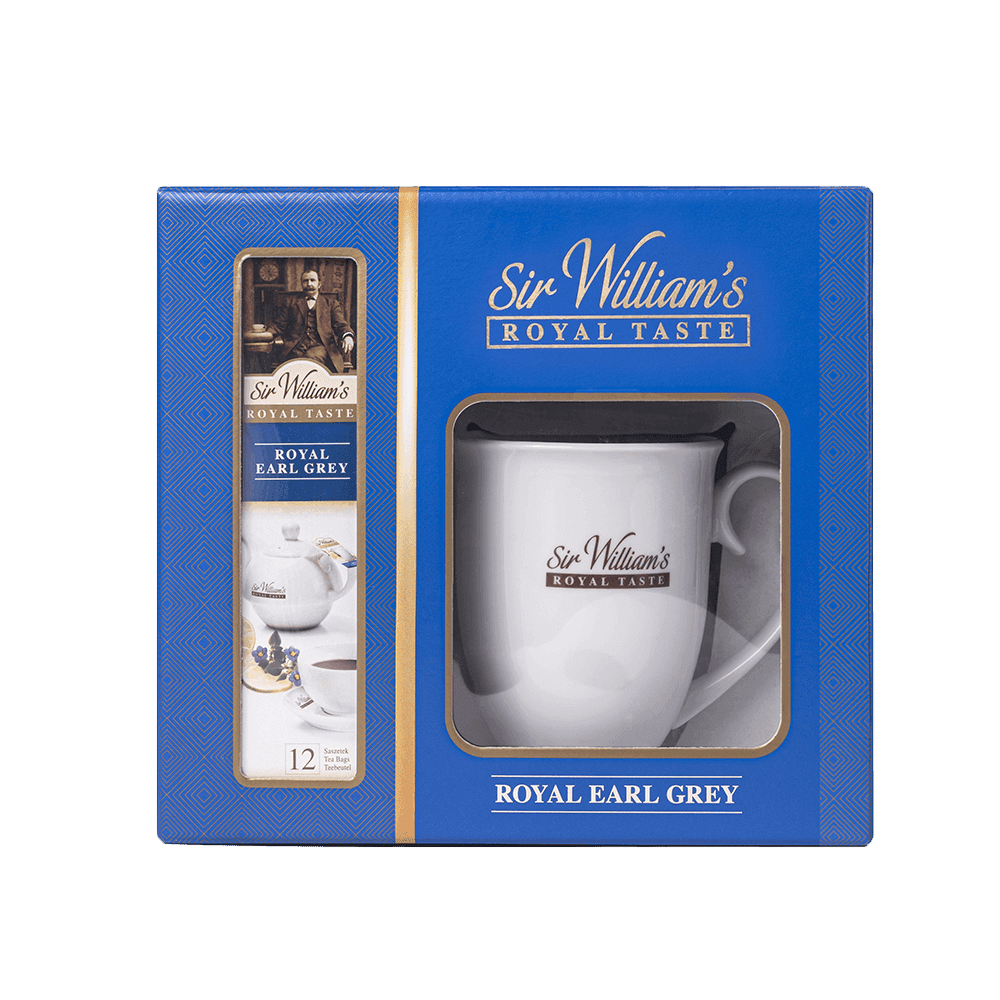 Zestaw Do Zaparzania & Herbata Sir William’s Royal Taste Royal Earl Grey 12 saszetek