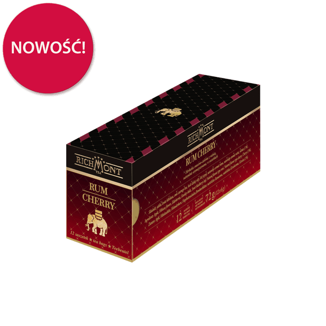 Owocowo-Ziołowa Herbatka Richmont Rum Cherry 12 Saszetek
