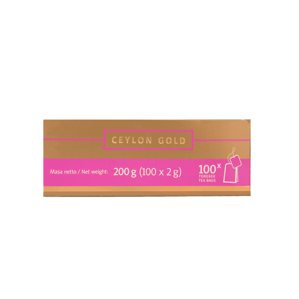 Herbata Czarna Sir William's Tea Ceylon Gold 100 saszetek