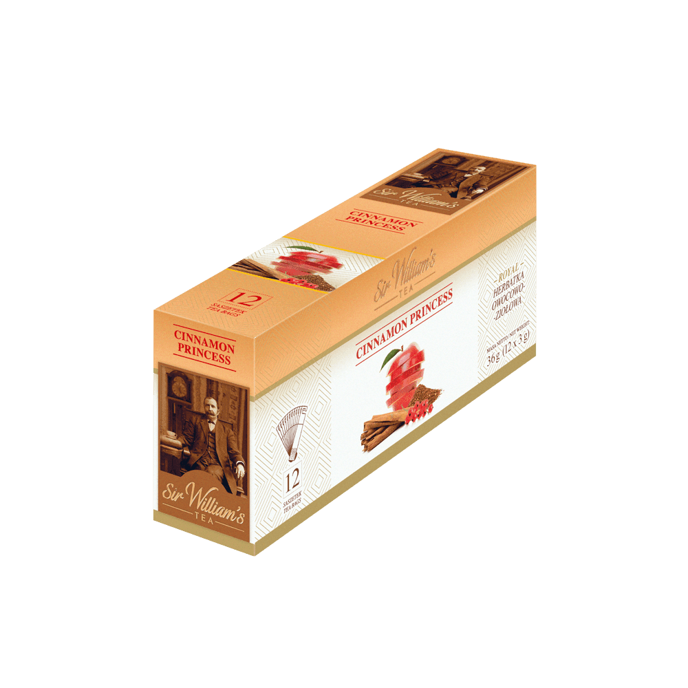 Herbata Sir William's Royal Cinnamon Princess 12 Saszetek 