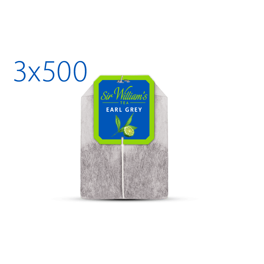 Pakiet 3 X Herbata Sir William's Earl Grey 500 Saszetek