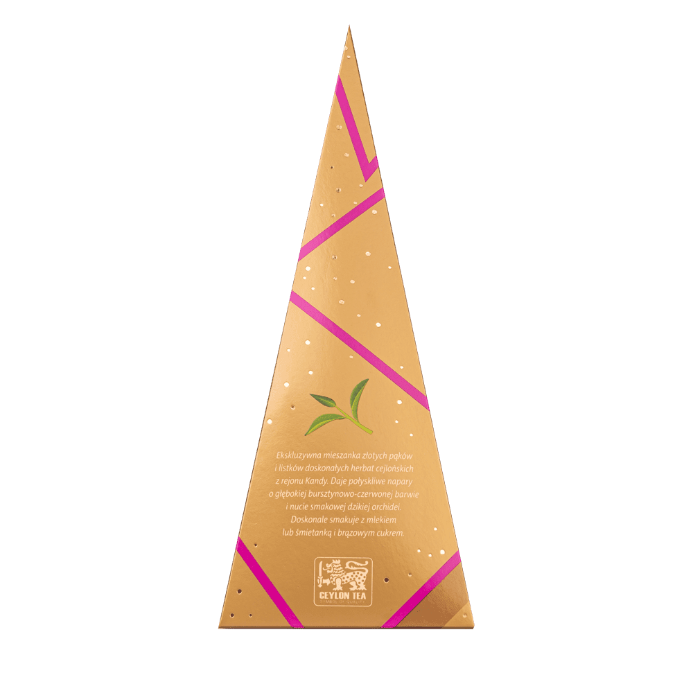 Herbata Czarna Sir William’s Tea Ceylon Gold 15 Saszetek Piramida