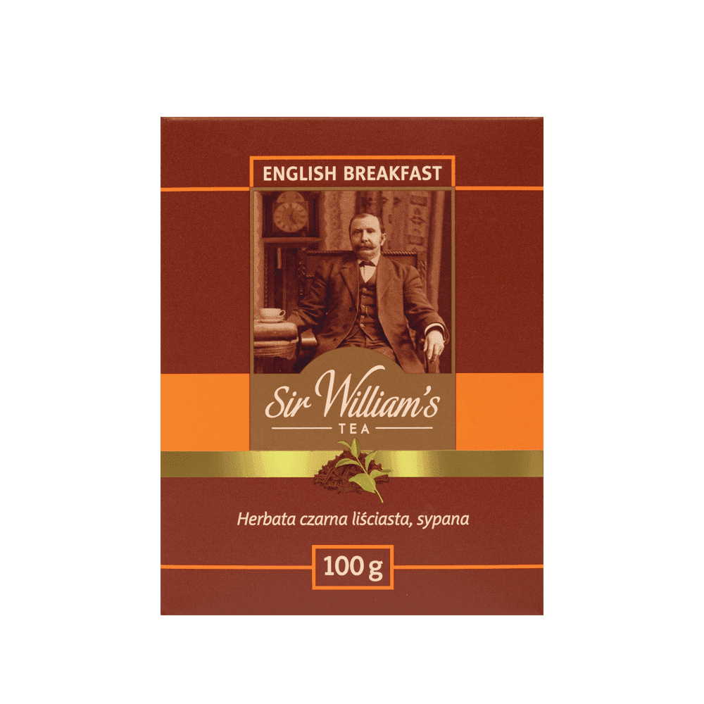 Liściasta Herbata Sir William's Tea English Breakfast 100g 